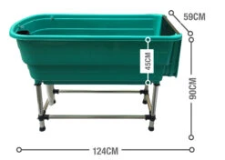 Show Tech Handy Tub L 124 X 59 X 90 Cm + Ramp Bath -Pet Care Shop 15ste008 5 cwxvssoiy34zzxj8