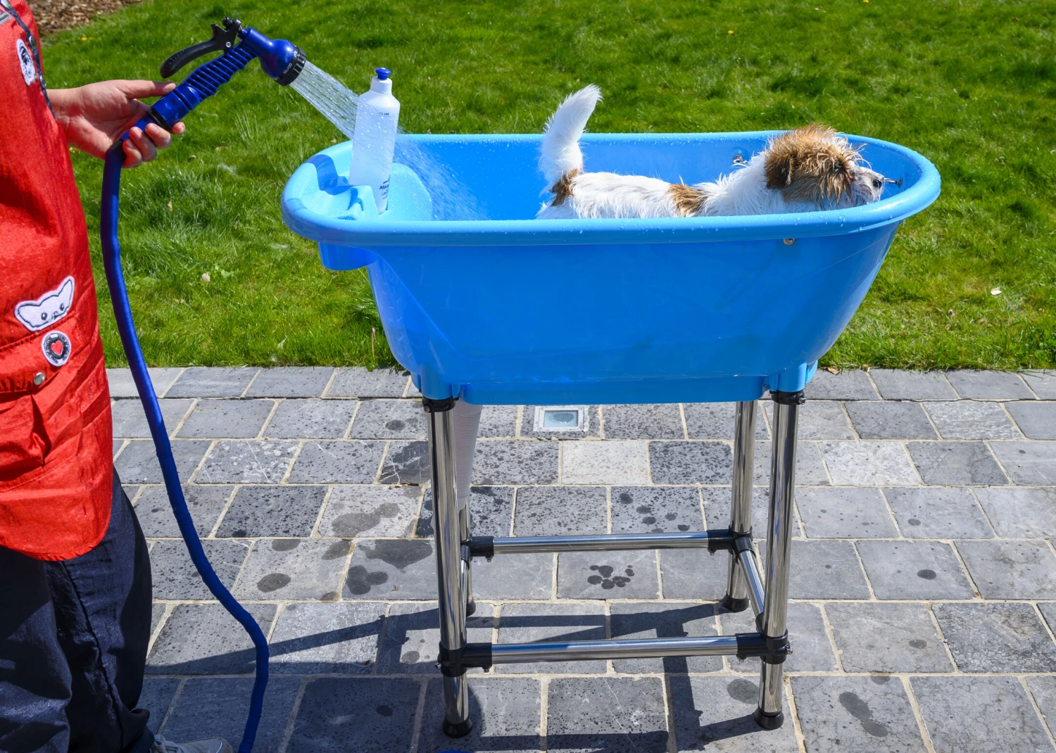 Show Tech Handy Tub M 96x50x91cm Blue Bath 2 Show Tech Handy Tub M 96x50x91cm Blue Bath - Image 2