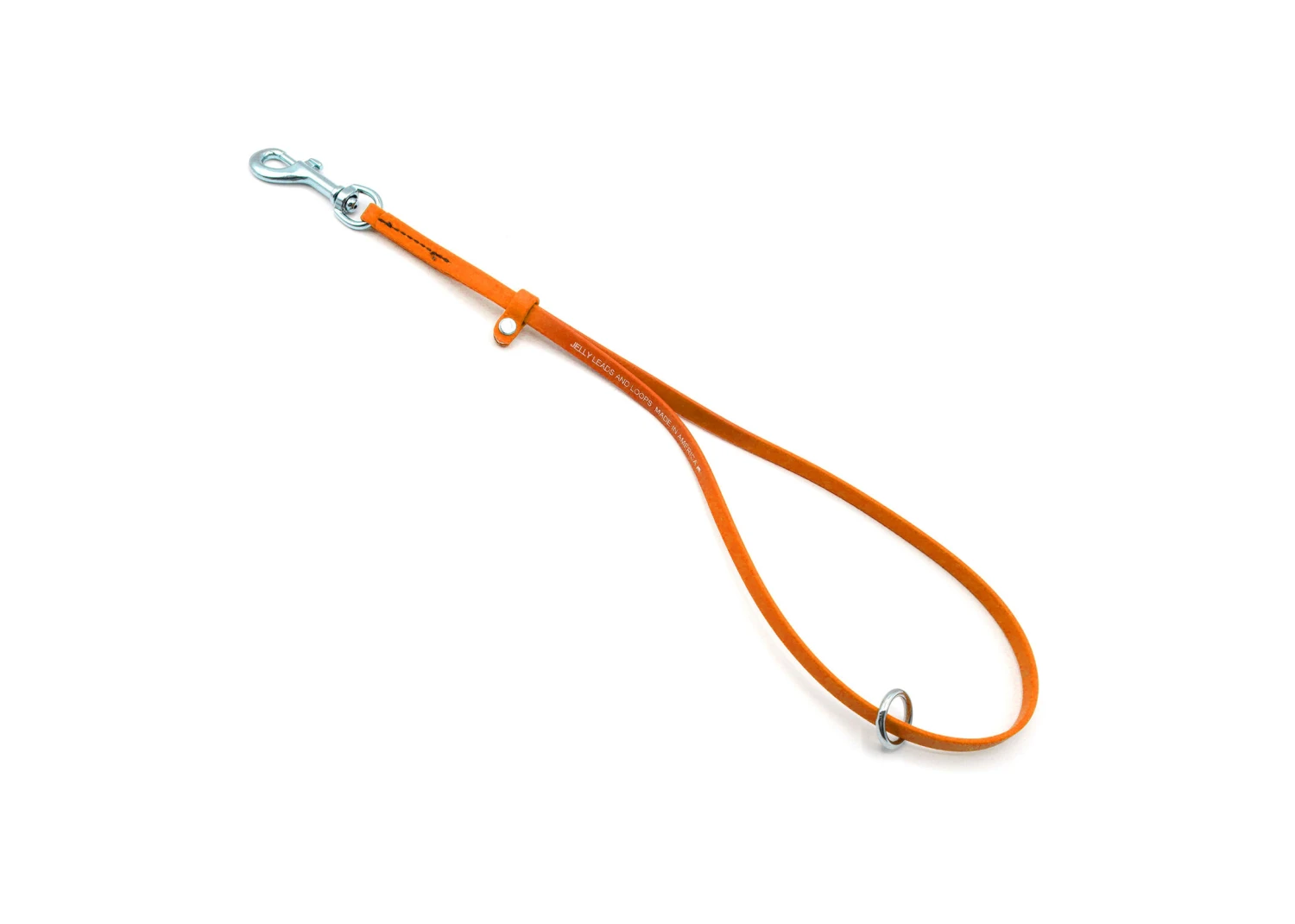 Jelly Pet Grooming Loop W/Ring Hunter Orange 46 Cm X 1 Cm 1 Jelly Pet Grooming Loop W/Ring Hunter Orange 46 Cm X 1 Cm