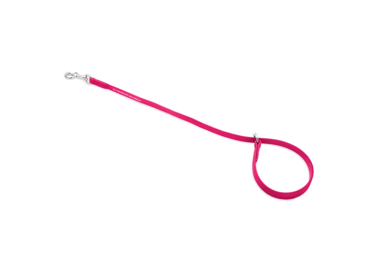 Jelly Pet Grooming Loop Slip Style Hot Pink 76 Cm X 1,25 Cm 2 Jelly Pet Grooming Loop Slip Style Hot Pink 76 Cm X 1,25 Cm - Image 2