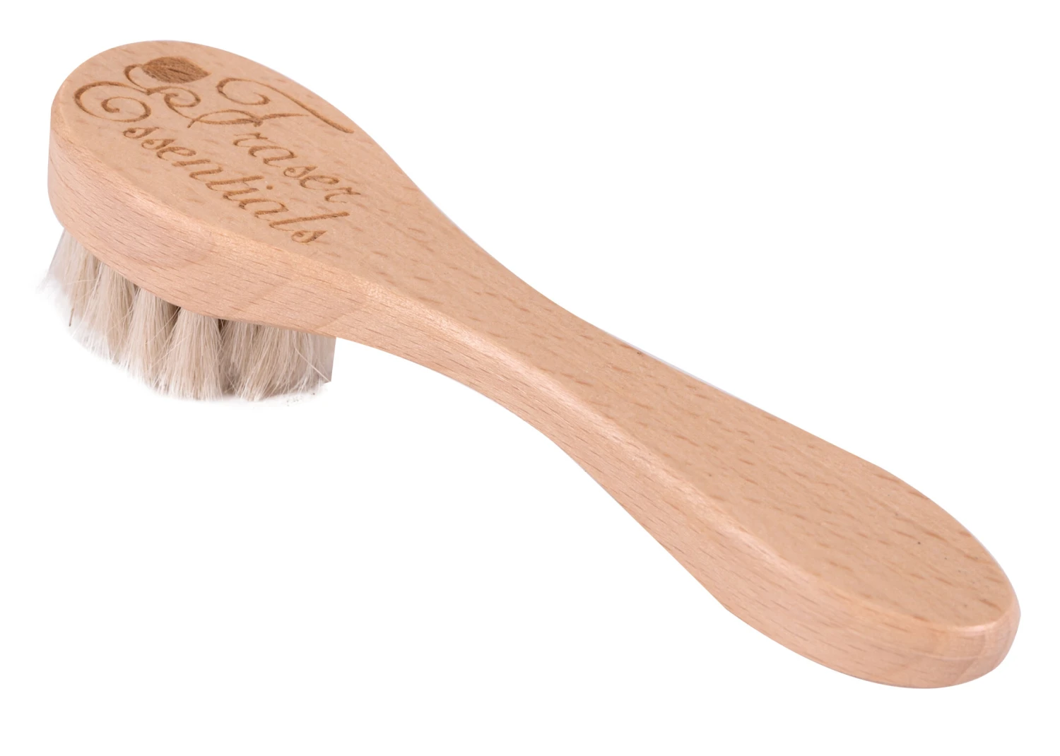 Fraser Essentials Pure Goat Hair Brush Natural Wood 2 Fraser Essentials Pure Goat Hair Brush Natural Wood - Image 2