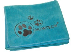 Show Tech+ Microfibre Towel Turquoise 56x90cm -Pet Care Shop 33stp002 22x syele2z2f5z01urn
