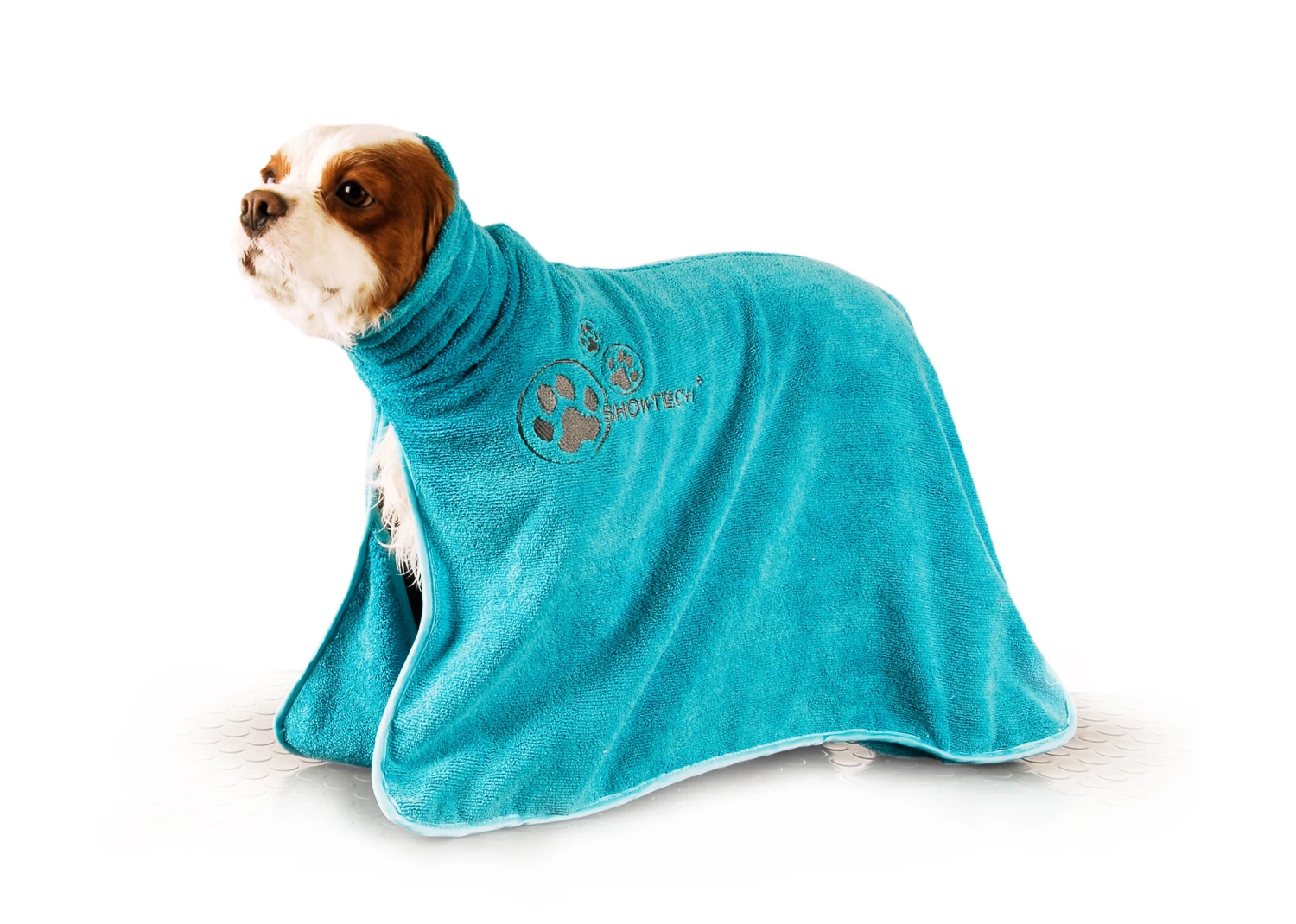 Show Tech+ Dry Dude Large Turquoise Bathrobe 1 Show Tech+ Dry Dude Large Turquoise Bathrobe