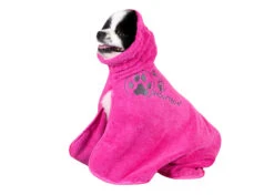 Show Tech+ Dry Dude Small Hot Pink Bathrobe -Pet Care Shop 33stp008 1 7l2v4rnja6wjgu5l