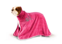 Show Tech+ Dry Dude Medium Hot Pink Bathrobe