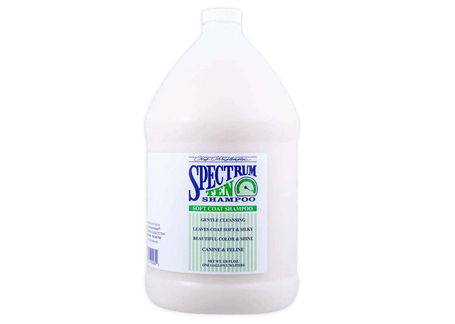 Chris Christensen Systems Spectrum Ten Soft & Smooth Coat Shampoo 3.8 L 1 Chris Christensen Systems Spectrum Ten Soft & Smooth Coat Shampoo 3.8 L