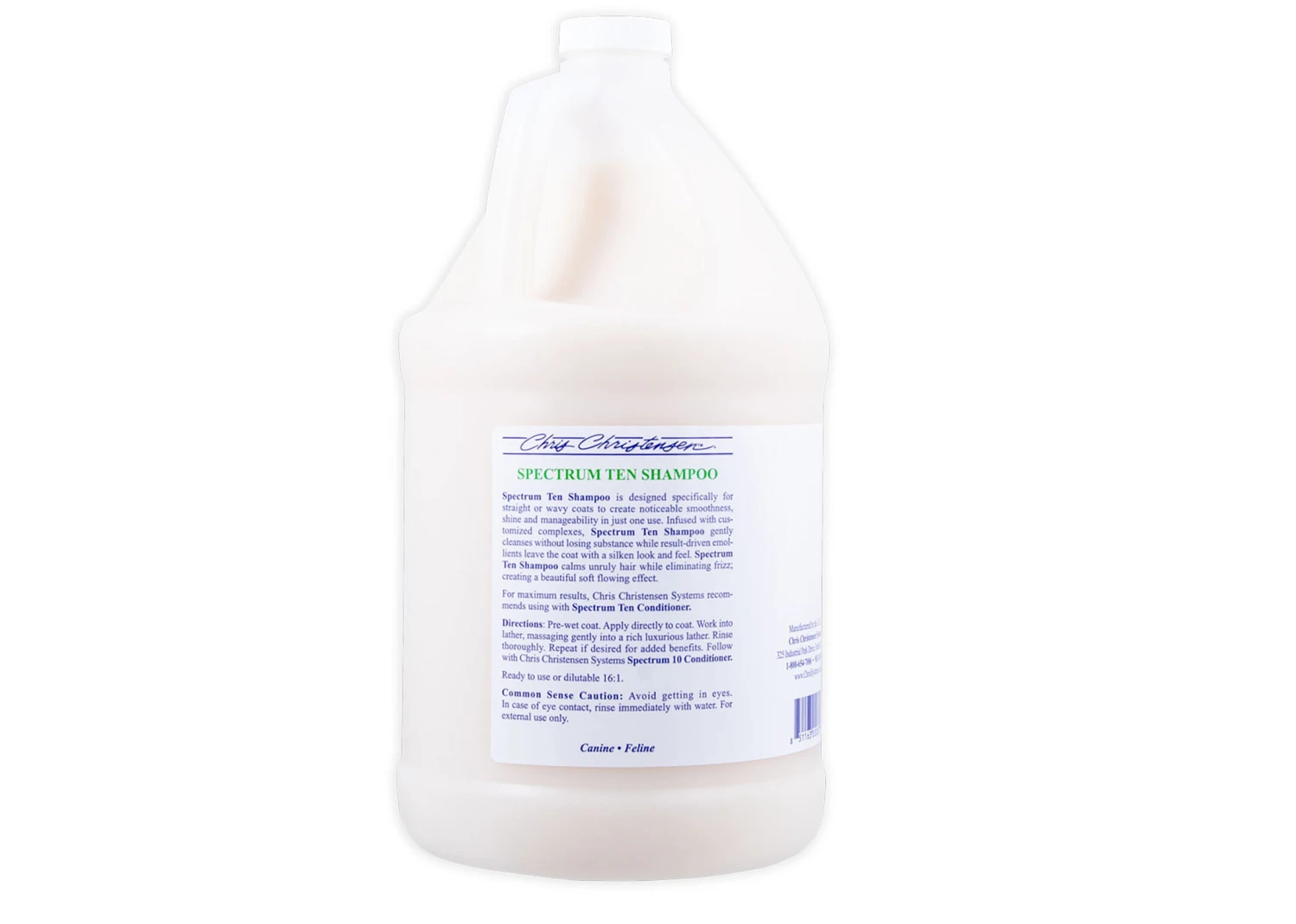 Chris Christensen Systems Spectrum Ten Soft & Smooth Coat Shampoo 3.8 L 2 Chris Christensen Systems Spectrum Ten Soft & Smooth Coat Shampoo 3.8 L - Image 2