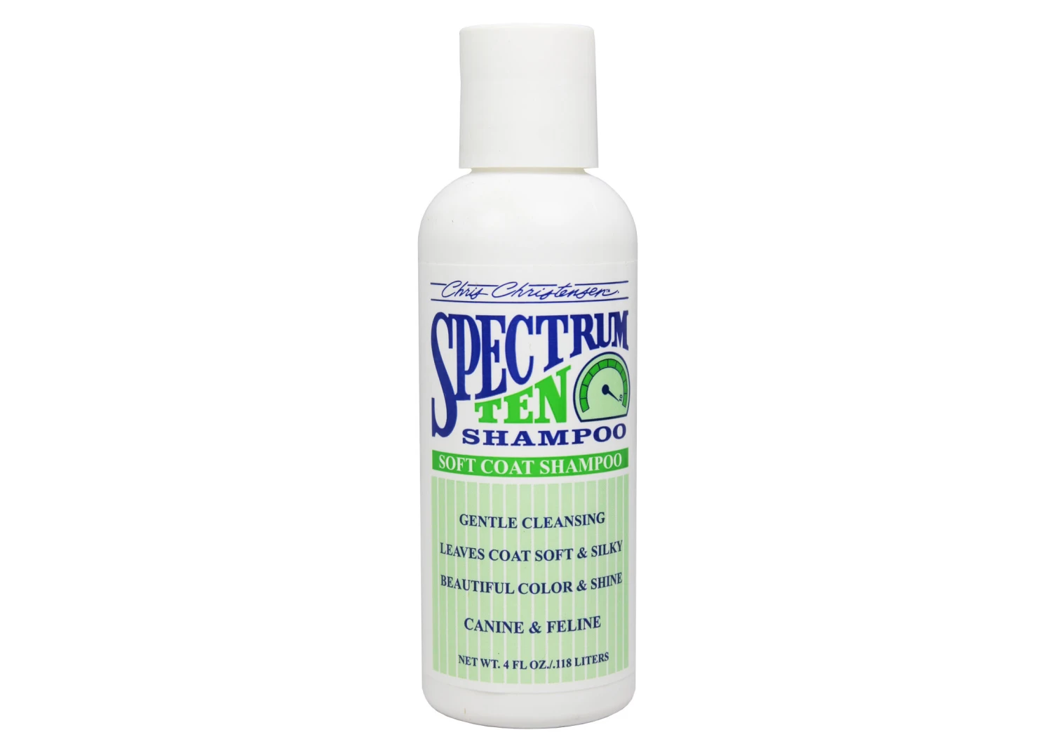 Chris Christensen Systems Spectrum Ten Soft & Smooth Coat Shampoo 118 Ml 1 Chris Christensen Systems Spectrum Ten Soft & Smooth Coat Shampoo 118 Ml