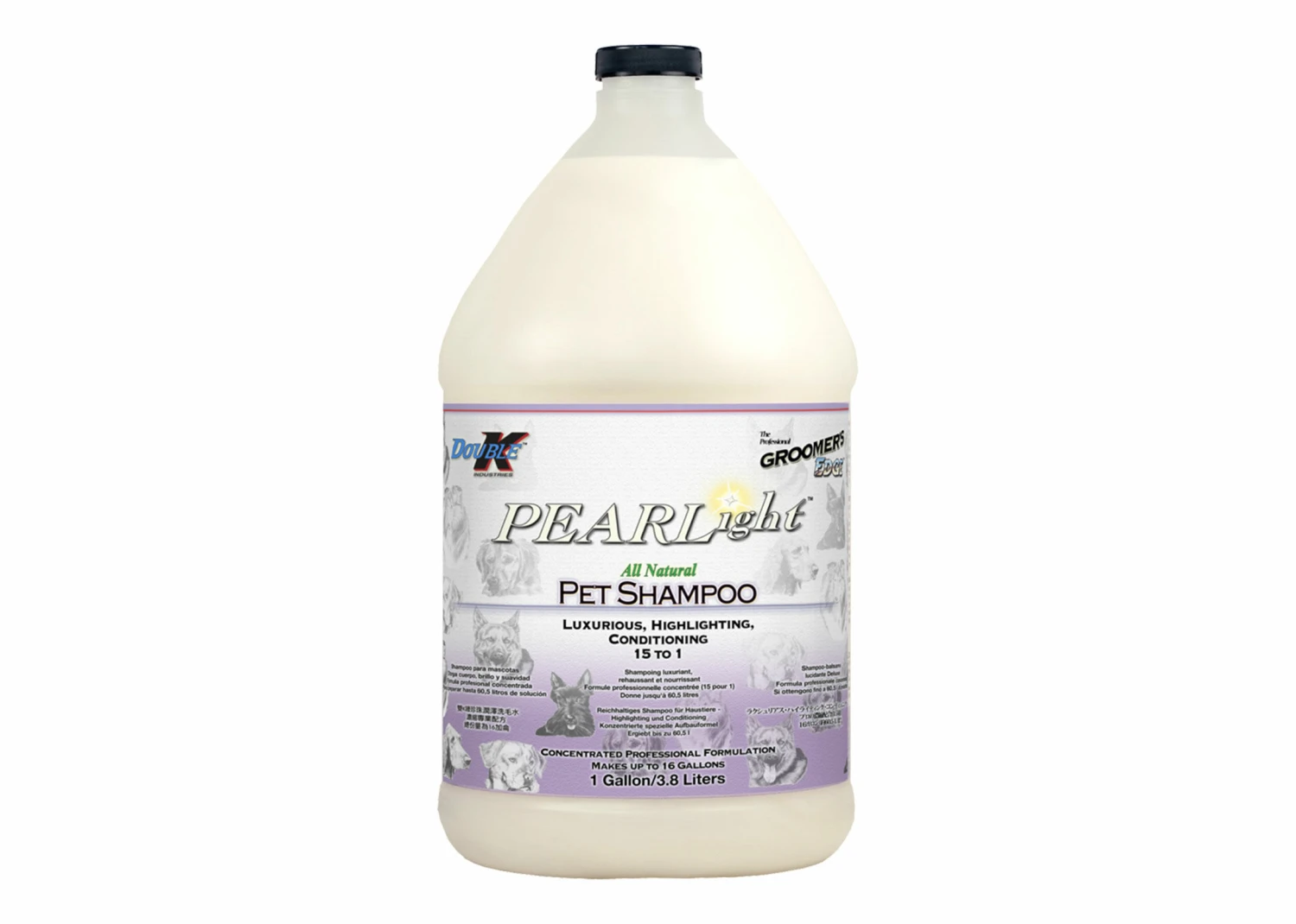 Double K Pearlight 3,8 L Shampoo 1 Double K Pearlight 3,8 L Shampoo