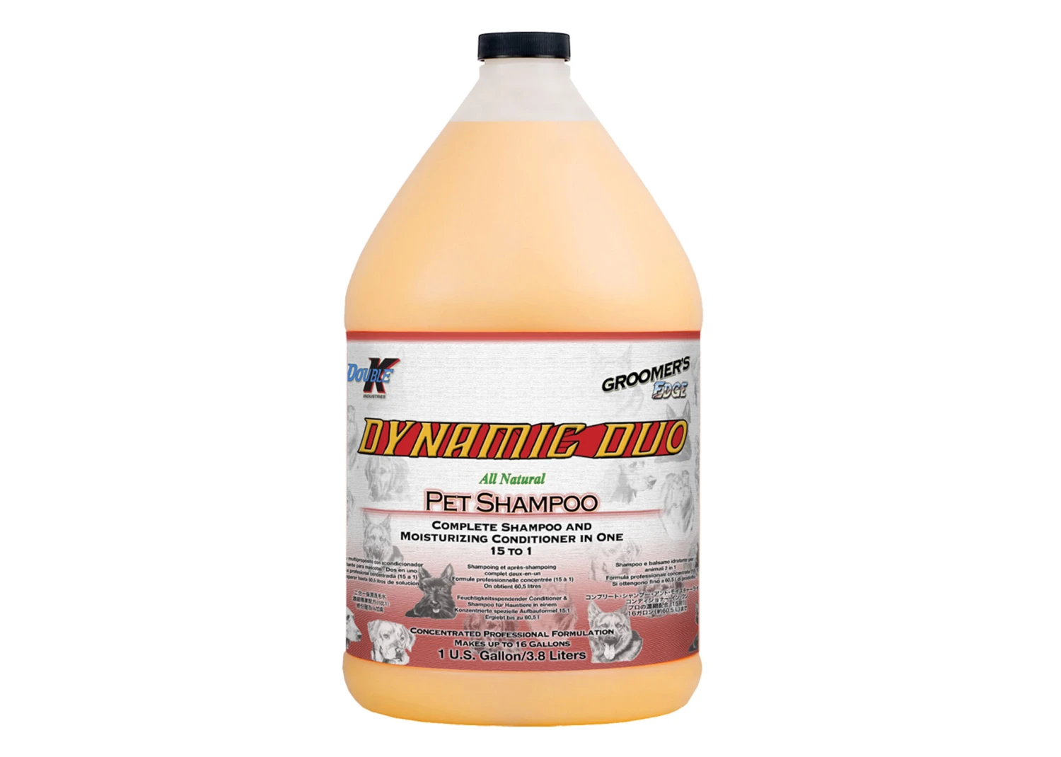 Double K Dynamic Duo 3,8 L Shampoo 1 Double K Dynamic Duo 3,8 L Shampoo