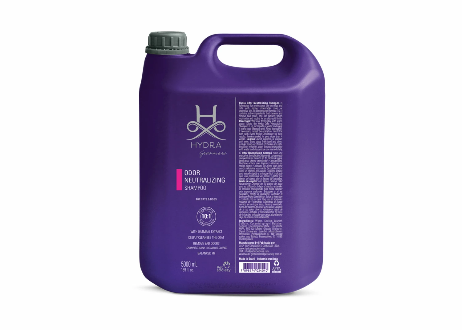 Hydra Odor Neutralizing Shampoo 5 L 1 Hydra Odor Neutralizing Shampoo 5 L