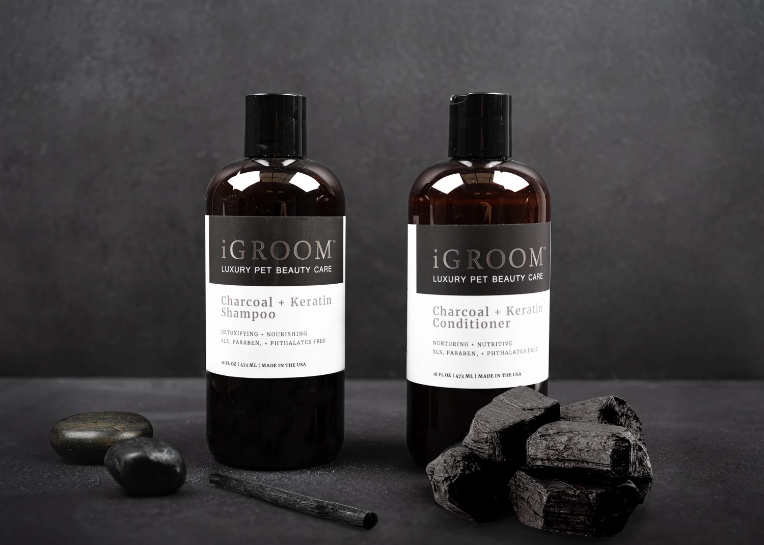 IGroom Charcoal + Keratin Conditioner 473 Ml 5 IGroom Charcoal + Keratin Conditioner 473 Ml - Image 5