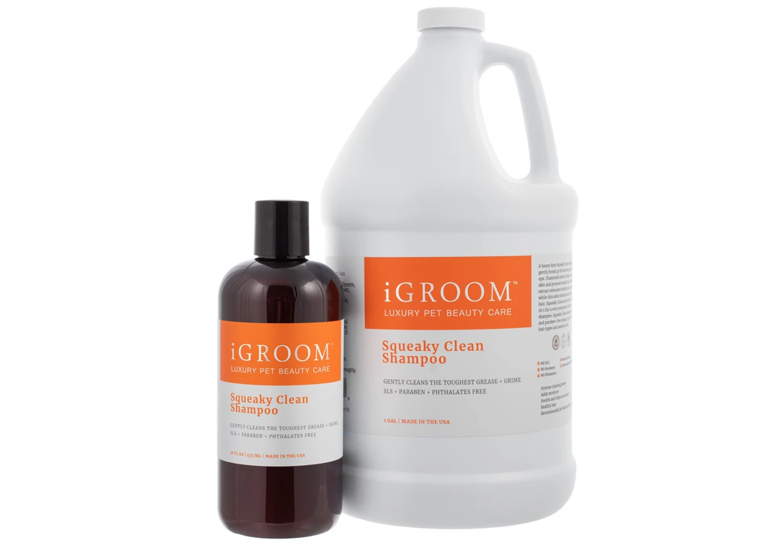 IGroom Squeaky Clean Shampoo 3.8 L 2 IGroom Squeaky Clean Shampoo 3.8 L - Image 2
