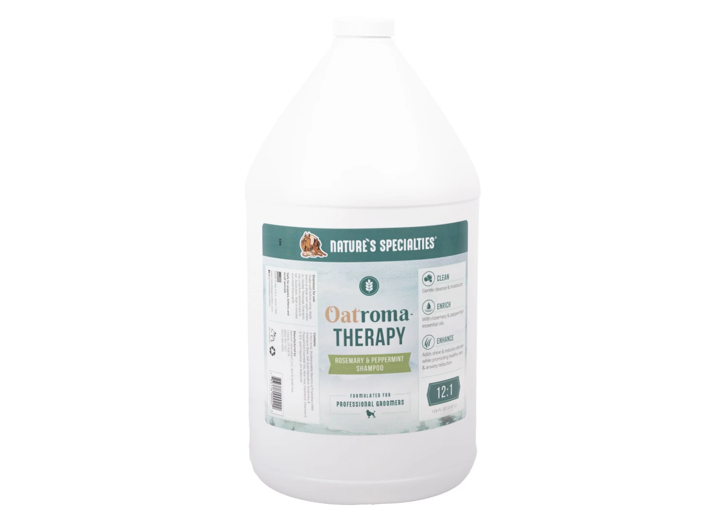 Natures Specialties Oatroma-Therapy Rosemary & Peppermint Shampoo 3.8 L 1 Natures Specialties Oatroma-Therapy Rosemary & Peppermint Shampoo 3.8 L
