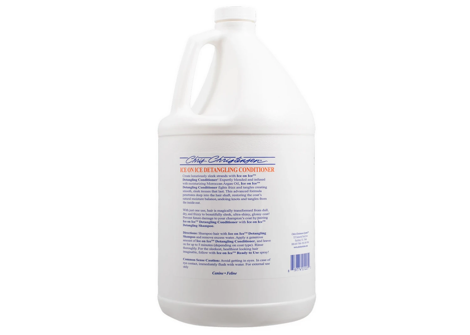 Chris Christensen Systems Ice On Ice Detangling Conditioner 3,8L 2 Chris Christensen Systems Ice On Ice Detangling Conditioner 3,8L - Image 2