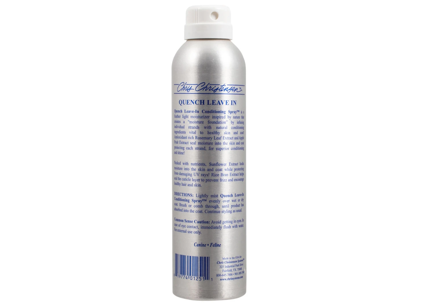 Chris Christensen Systems Quench 236 Ml Leave-in Conditioner 2 Chris Christensen Systems Quench 236 Ml Leave-in Conditioner - Image 2