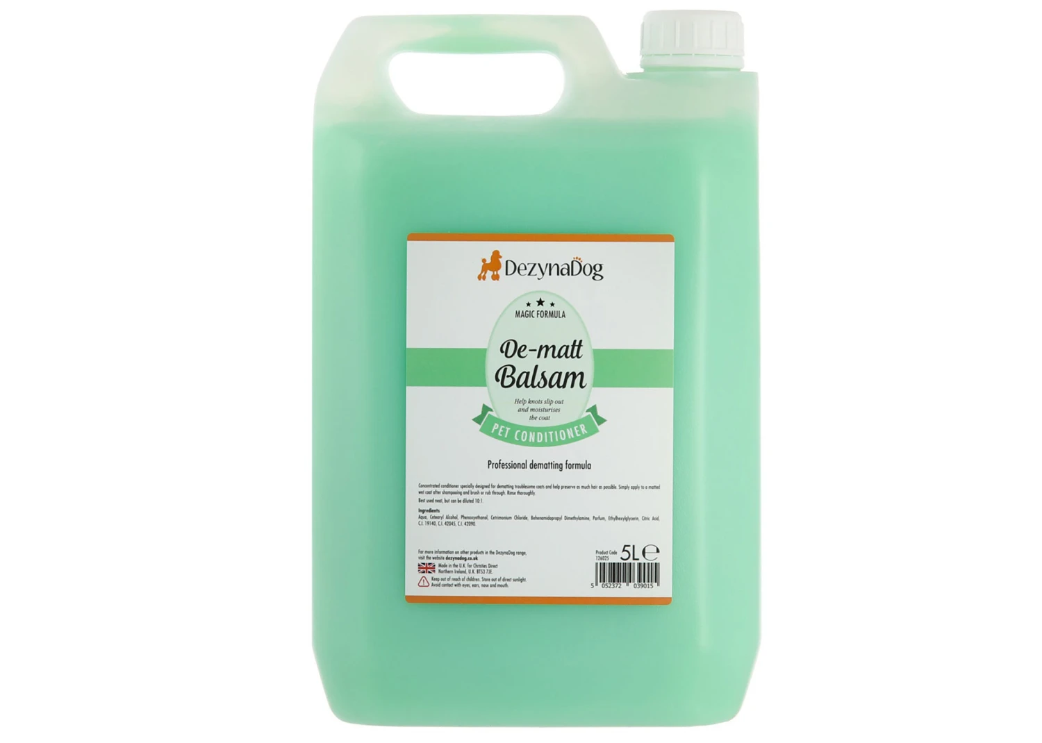 Dezynadog De-Matt Balsam Conditioner 5L 1 Dezynadog De-Matt Balsam Conditioner 5L
