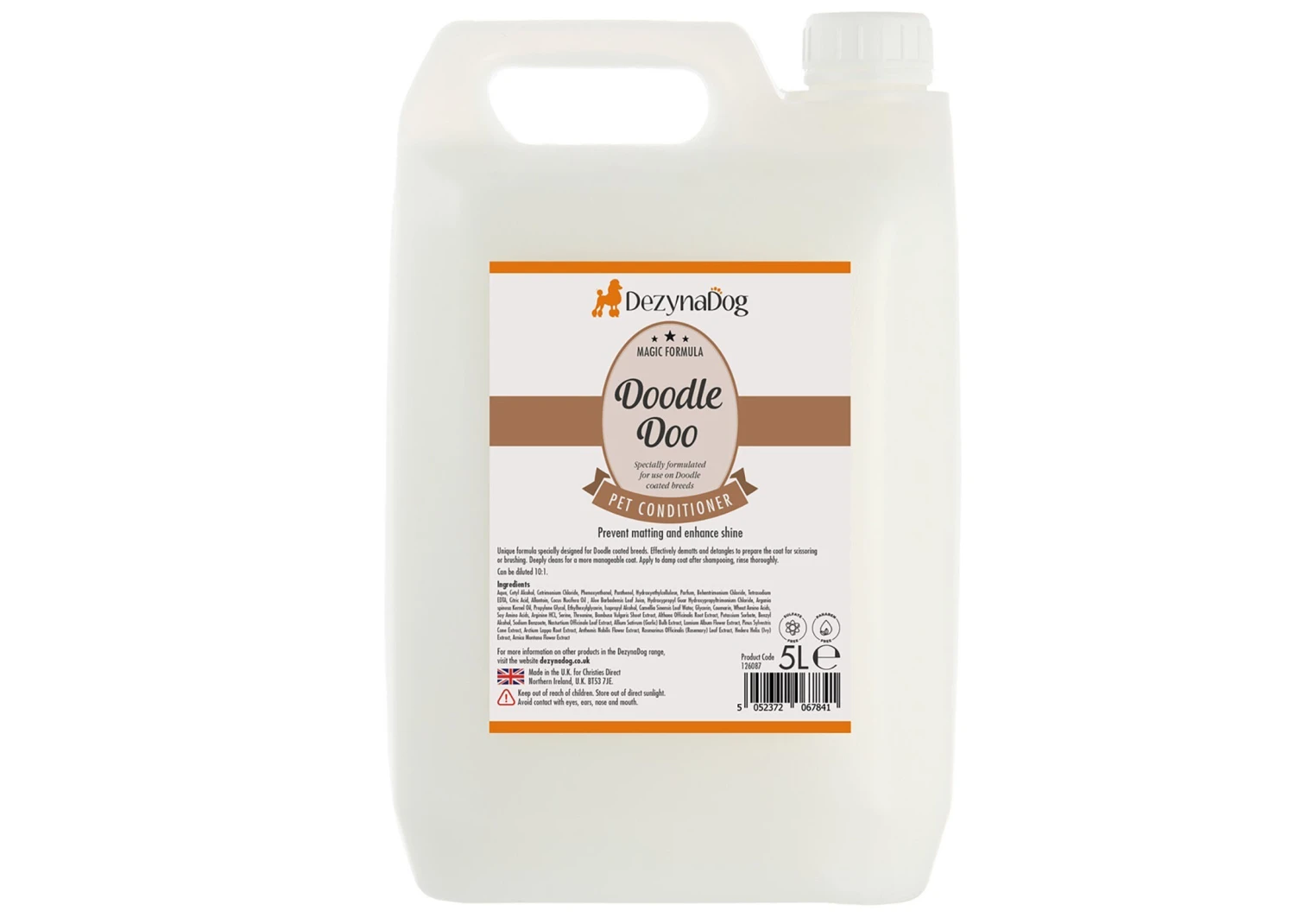 Dezynadog Doodle Doo Conditioner 5 Litre 1 Dezynadog Doodle Doo Conditioner 5 Litre
