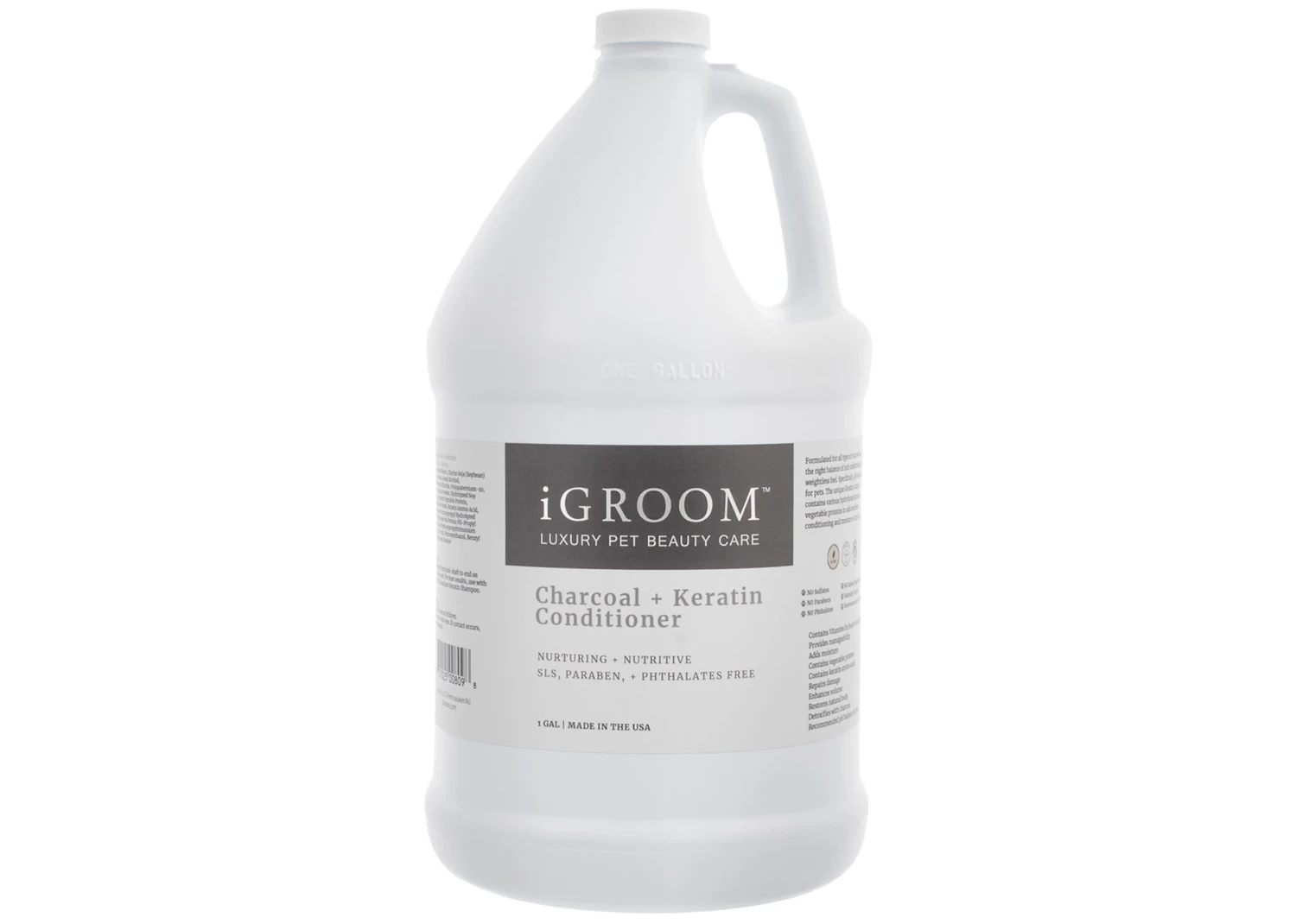 IGroom Charcoal + Keratin Conditioner 3.8 L 1 IGroom Charcoal + Keratin Conditioner 3.8 L