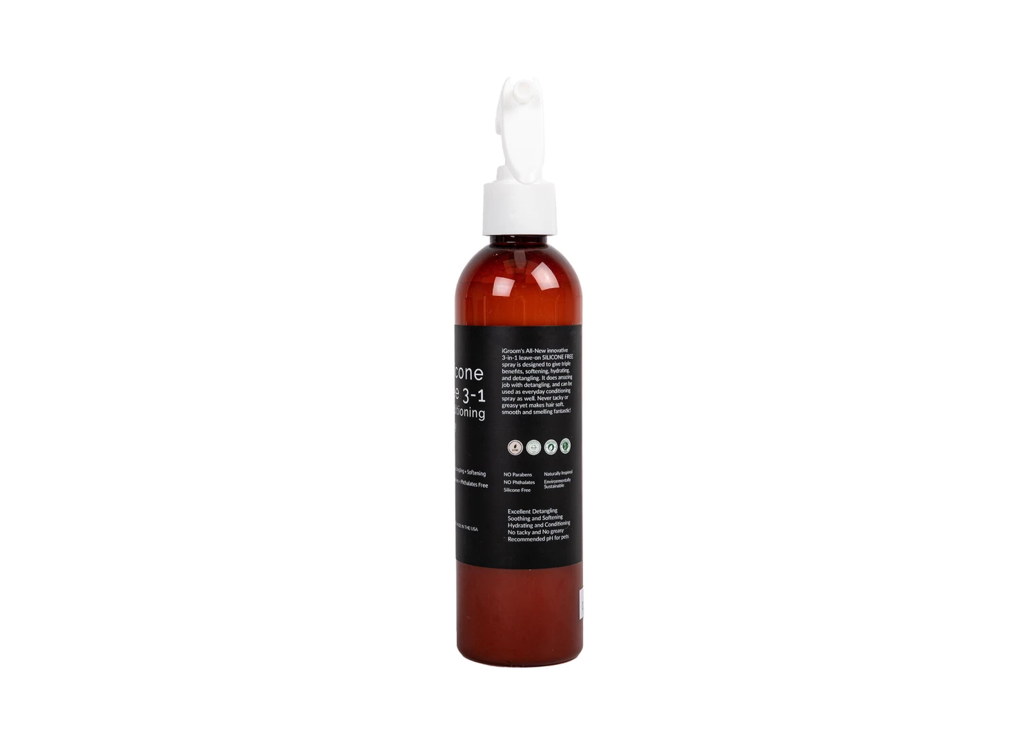 IGroom Silicone Free 3-1 Conditioning/Detangling Spray 236 Ml 3 IGroom Silicone Free 3-1 Conditioning/Detangling Spray 236 Ml - Image 3