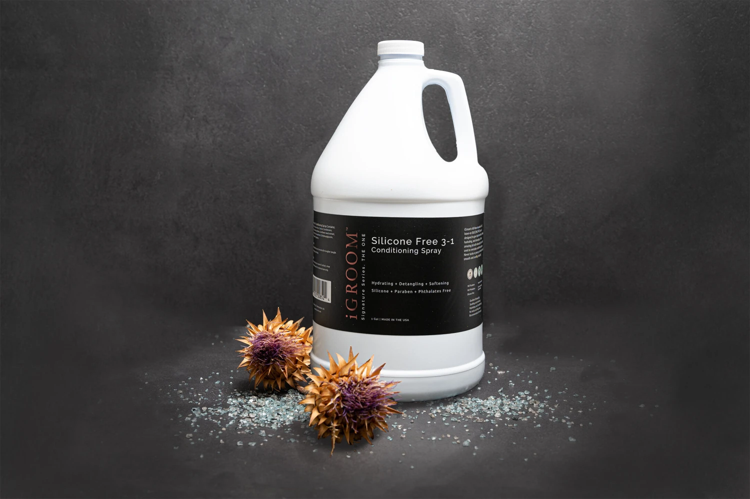 IGroom Silicone Free 3-1 Conditioning/Detangling Spray 3,8 L 2 IGroom Silicone Free 3-1 Conditioning/Detangling Spray 3,8 L - Image 2