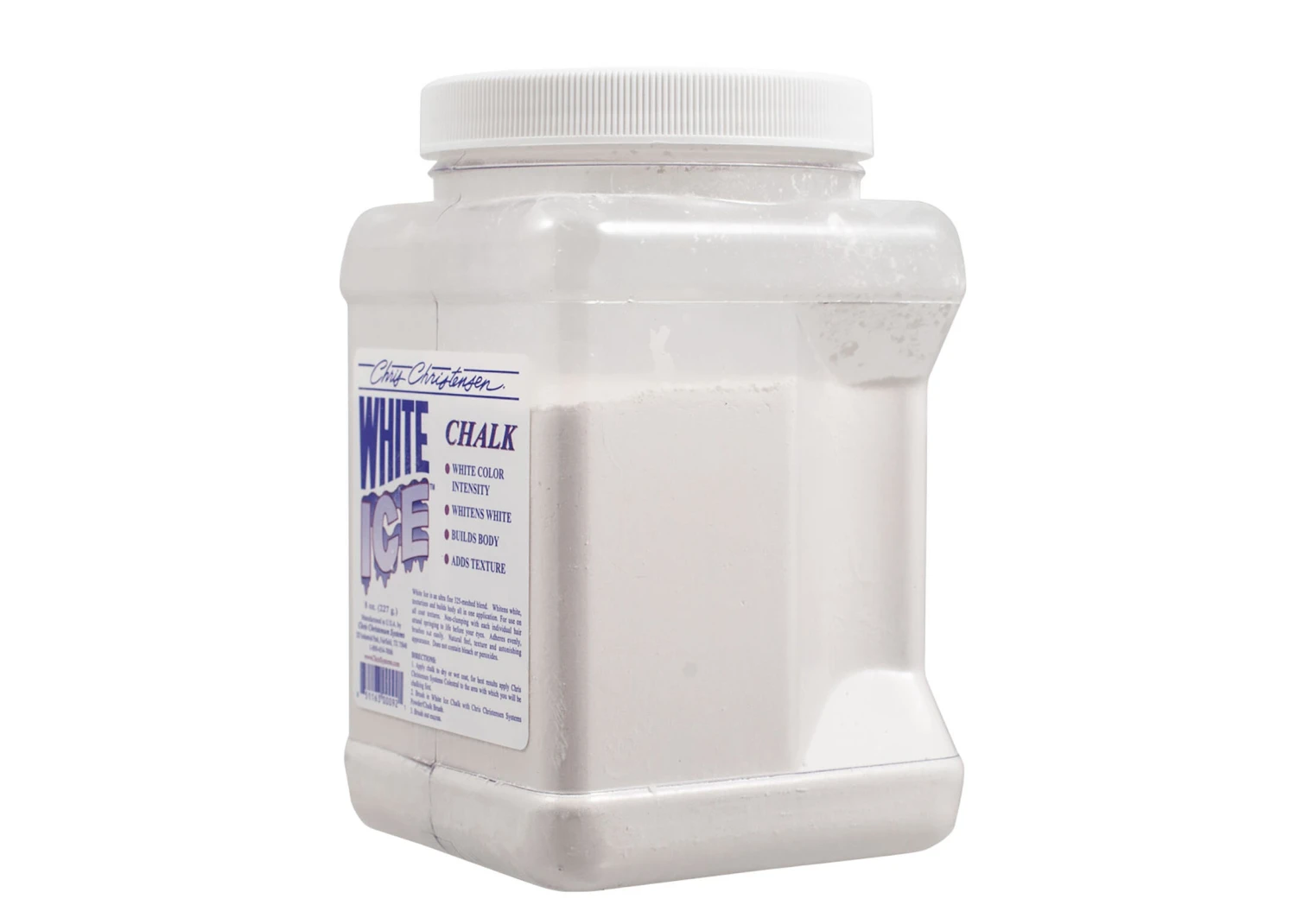 Chris Christensen Systems White Ice Chalk 225 Gr Whitening & Texturizing Chalk 2 Chris Christensen Systems White Ice Chalk 225 Gr Whitening & Texturizing Chalk - Image 2
