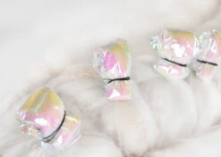 Show Tech Plastic Wraps 100 Pcs Hologram Red 15 X 40 Cm